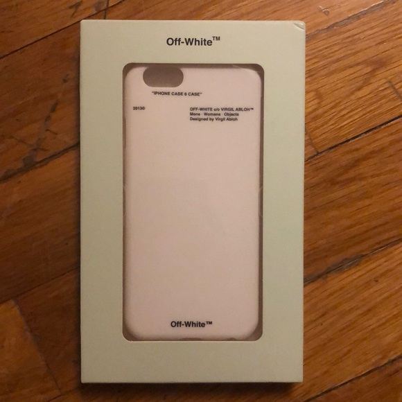 NWT Off-White c/o Virgil Abloh iPhone Case 6 Case - Picture 2 of 10